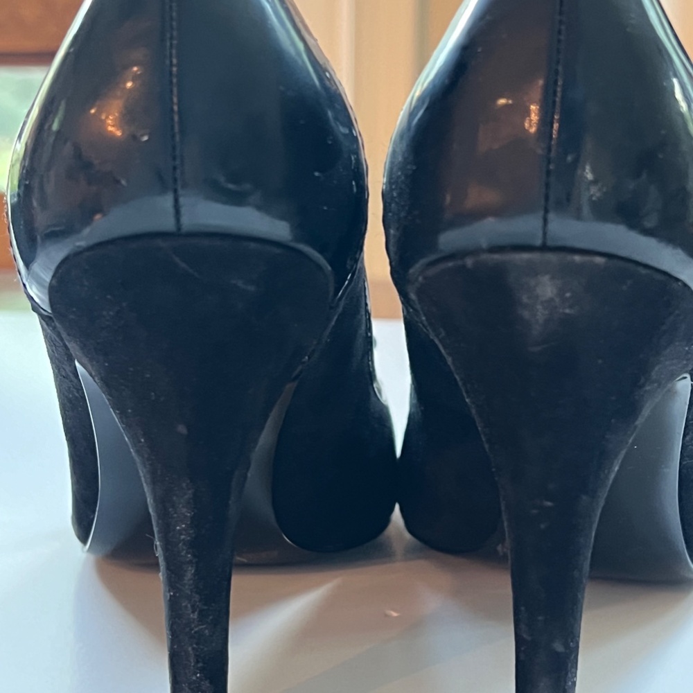 Nicole Miller Black Heels size 8.5 - Picture 4 of 5